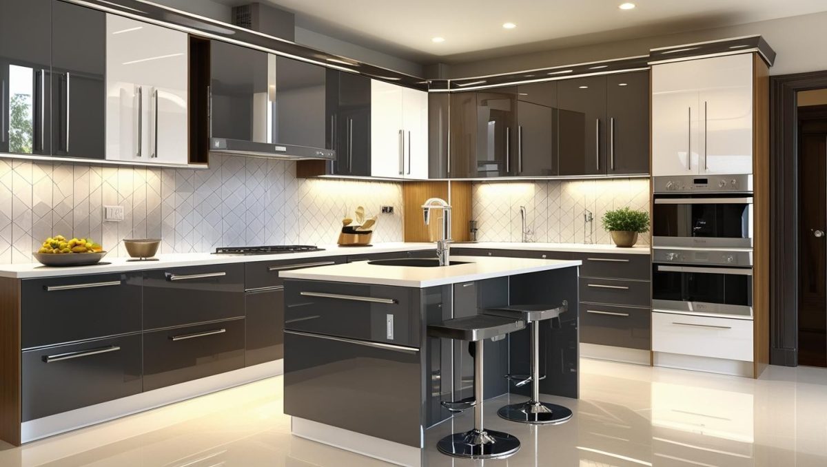 Compact kitchen design with laminates by Greenlam Industries