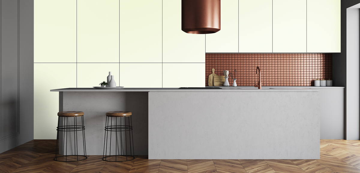 High gloss and matte kitchen laminates by Greenlam Industries