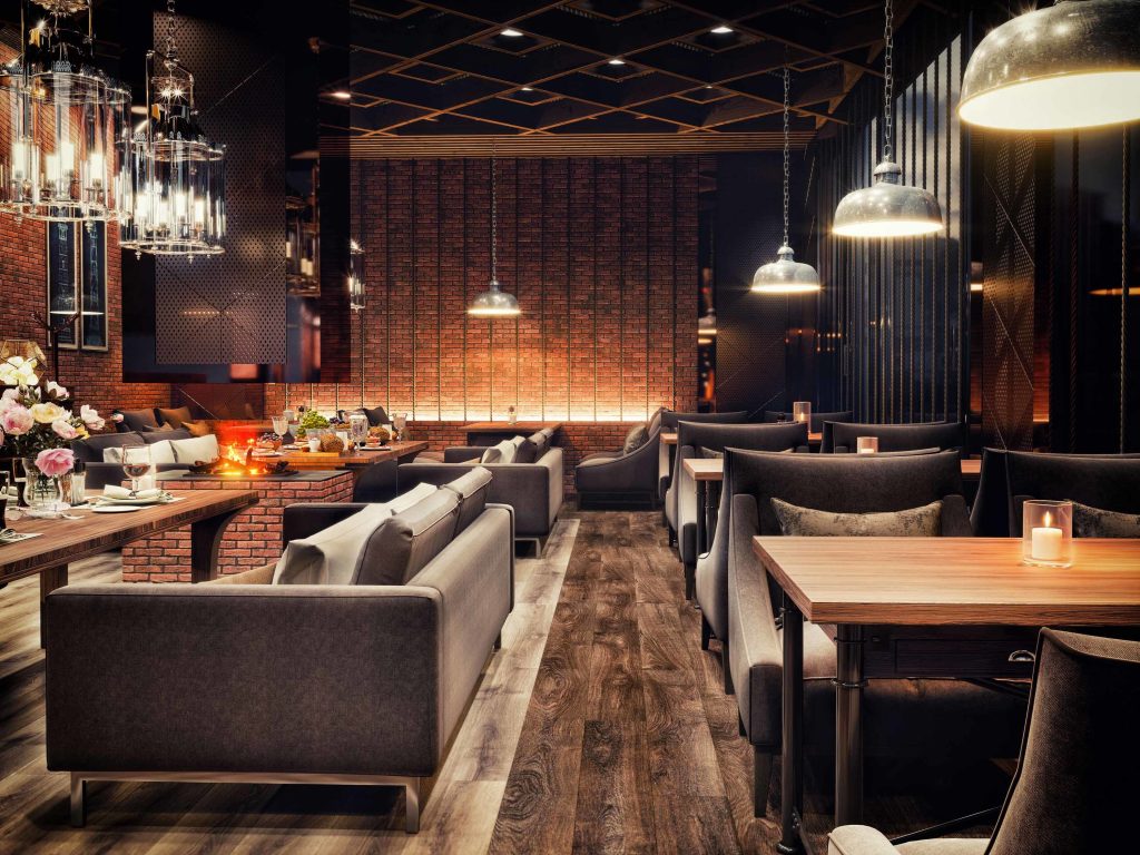 Decorative laminates for restaurant interior by Greenlam Industries