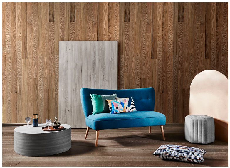 Wood veneer for interior design by Greenlam Industries