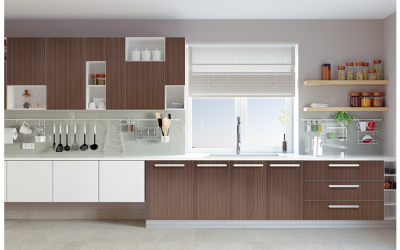 Designer Kitchen laminate sheets for cabinets by Greenlam