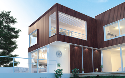 Exterior wall cladding material by Greenlam Industries
